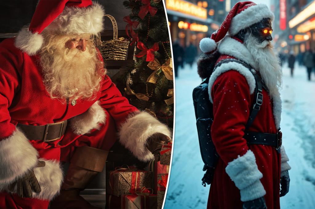 Santa of the future? HE predicts what Christmas might look like in 2050